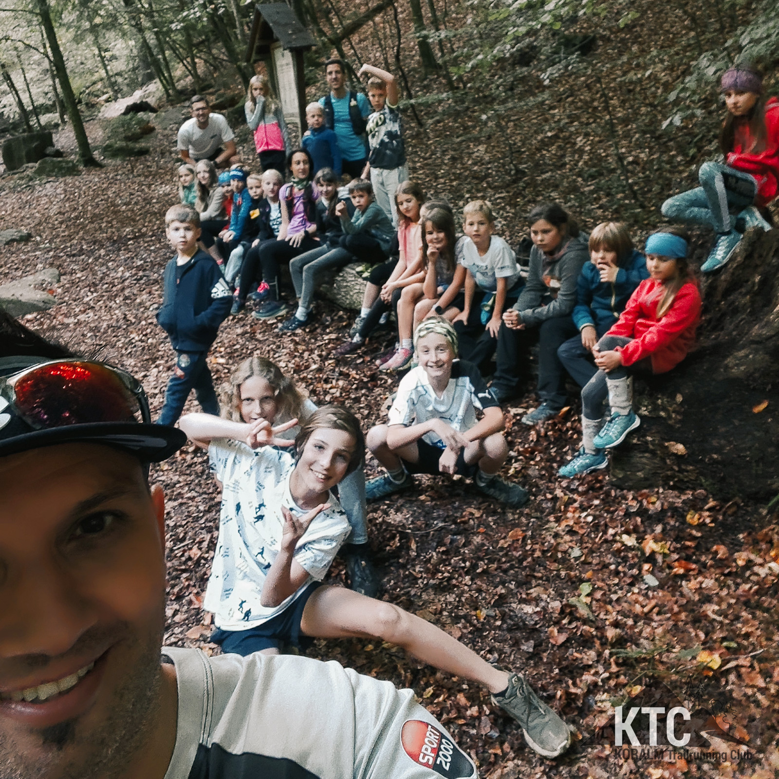 Erste Einheit der &quot;Trailrunning für Kinder&quot;